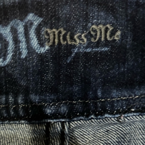 COPY - Miss Me Dark Rinse Indigo Flare Jeans size 29 - Picture 5 of 7